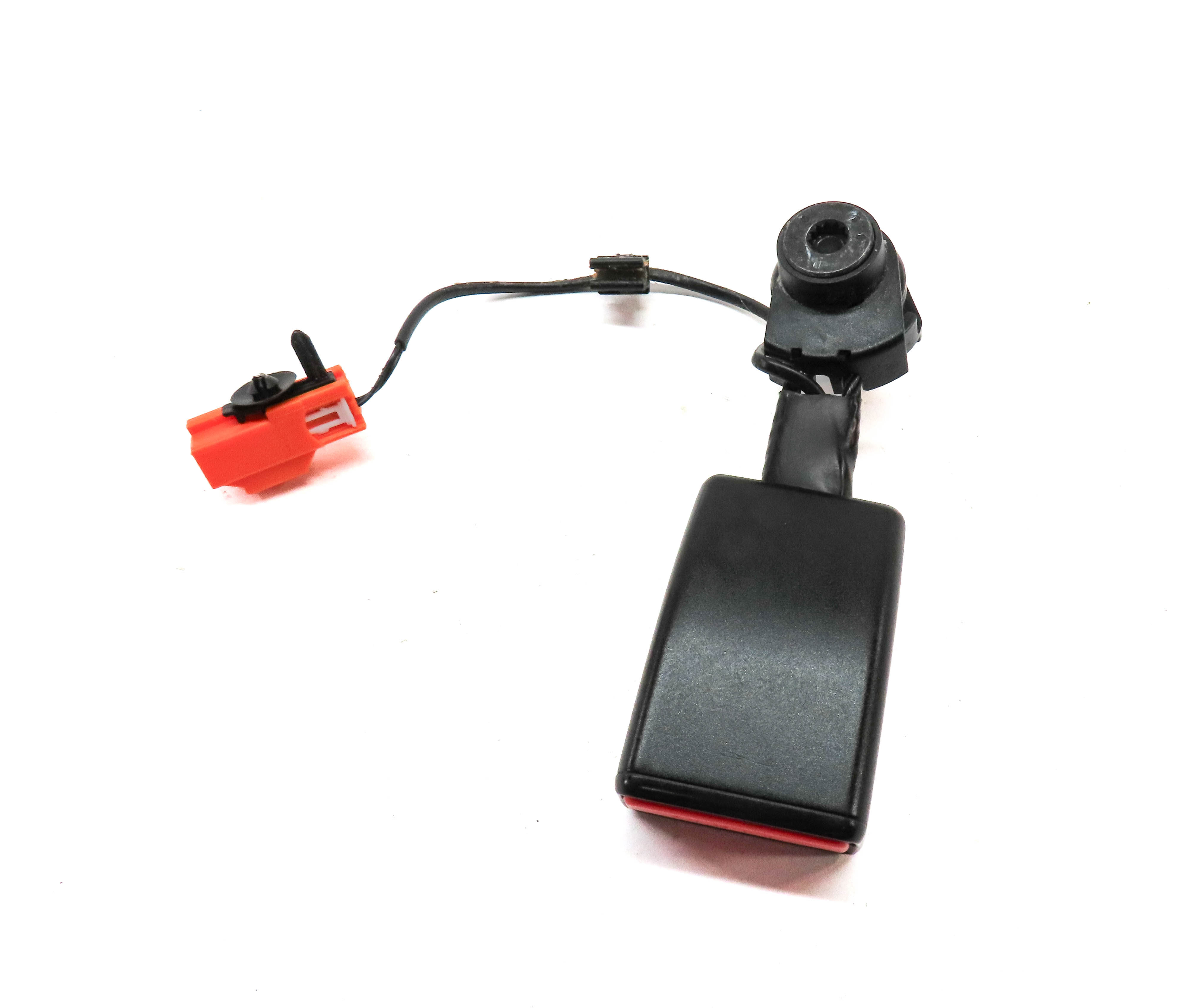 2016 DISCOVERY SPORT (L550) REAR 2ND ROW LEFT SEATBELT BUCKLE RECEIVER (BLACK) — exact item pictured